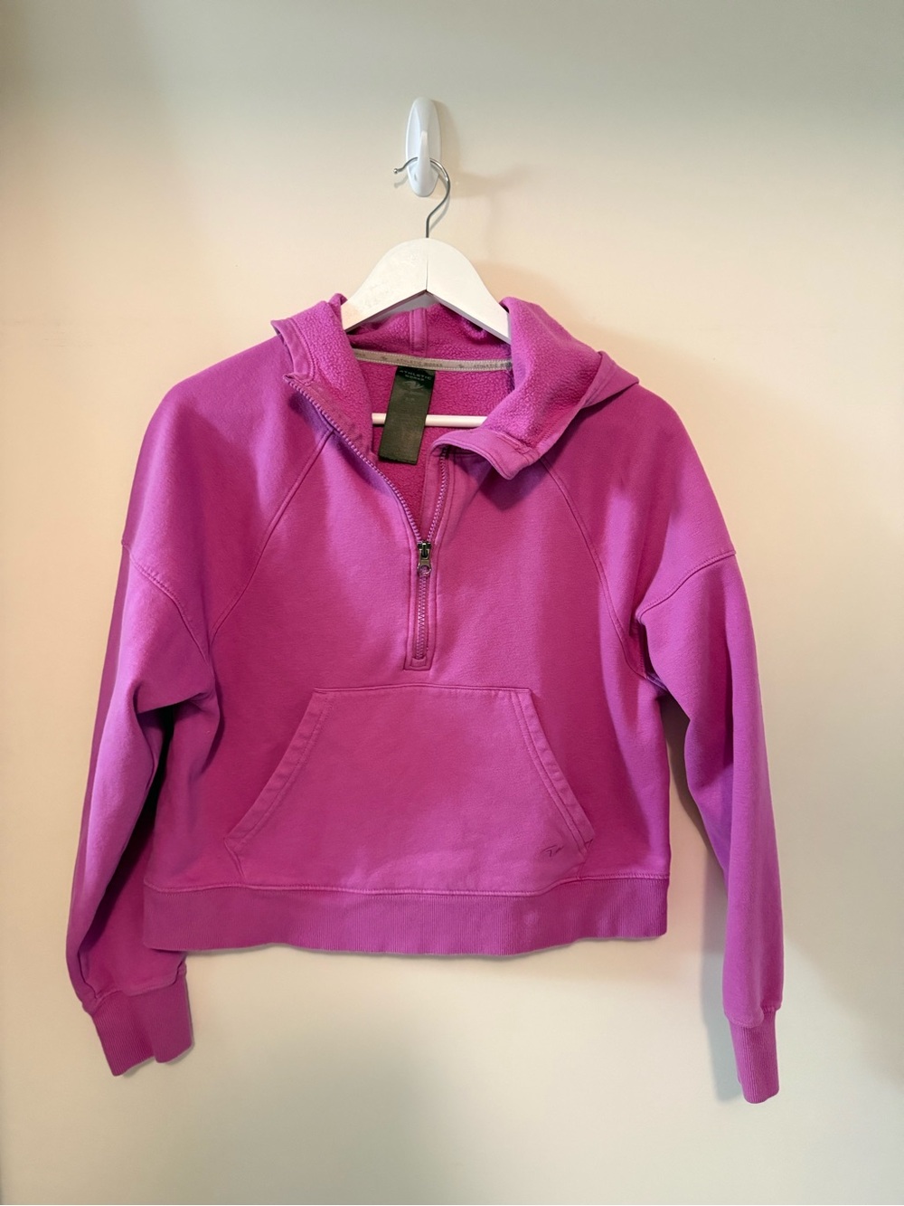 Athletic Works Crop Half Zip Size Small